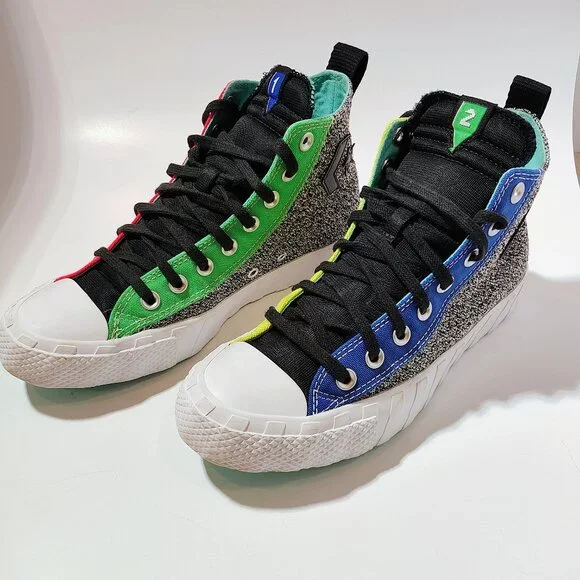 Converse NBA Jam Unisex High Top Canvas Multicolor - Picture 1 of 13